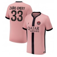 Echipament fotbal Paris Saint-Germain Warren Zaire-Emery #33 Tricou Treilea 2024-25 maneca scurta